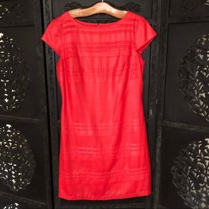 Jessica Simpson Orange Work Dress